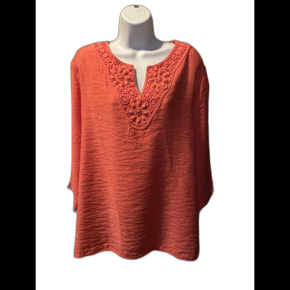Alfred Dunner Size Large Women’s Blouses 48” Bust 38” L